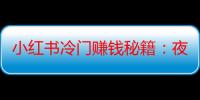 小红书冷门赚钱秘籍：夜光治愈系壁纸号，单号月入4000+！